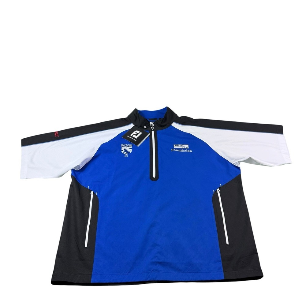 Footjoy Colorblock Sport Windshirt Health First Classic Jacket Size XL NWT